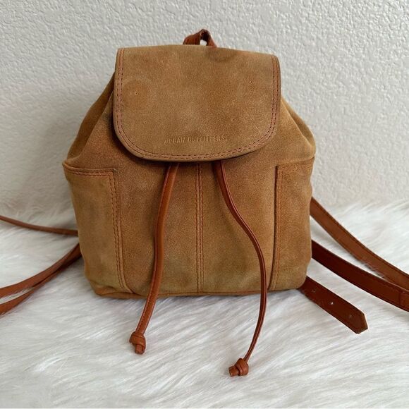 Urban Outfitters 100% Brown Suede Leather Backpack main image 8